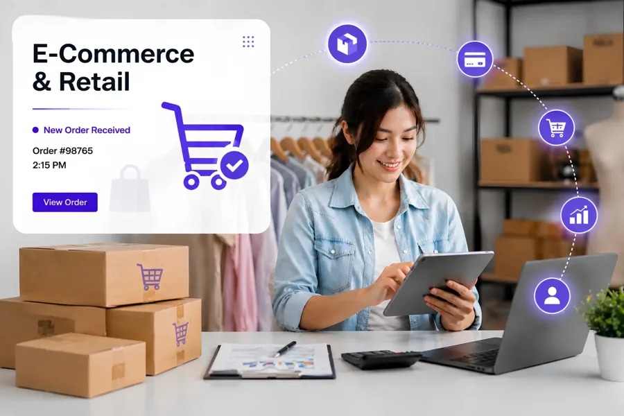 E-commerce & Retail customer support and business operations