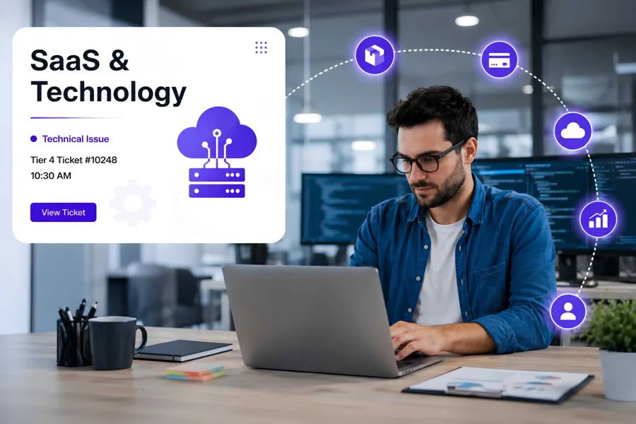 SaaS & Technology customer support and business operations