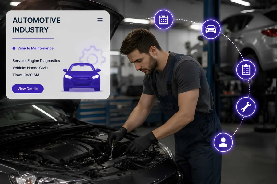 Automotive customer support and business operations